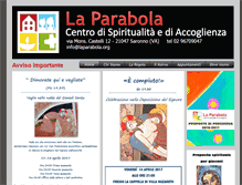 Tablet Screenshot of laparabola.org